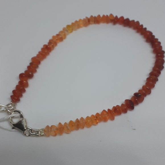 Limited time. Carnelian and sterling silver - Picture 6 of 6